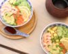 chirashi saumon et crevette