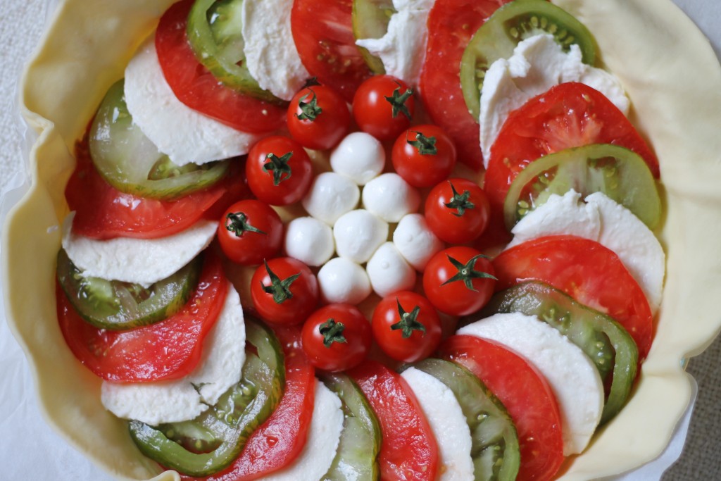 Tarte tomate mozzarella