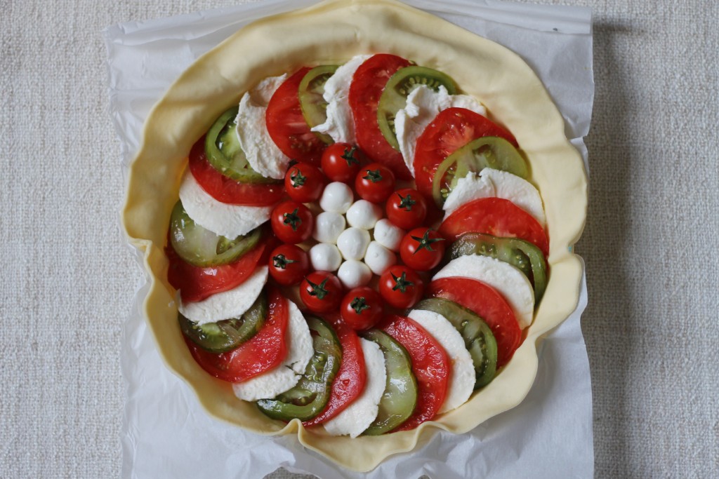 Tarte tomate mozzarella