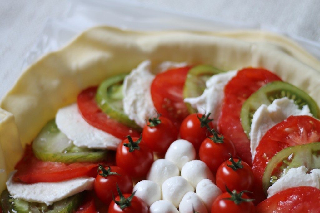 Tarte tomate mozzarella