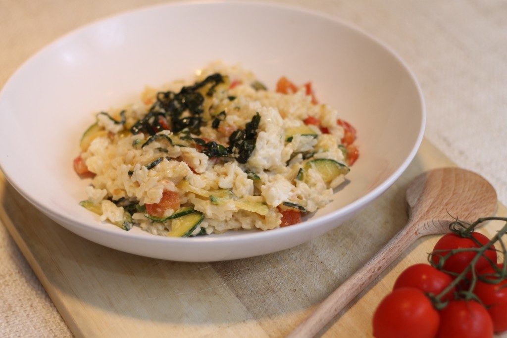 Risotto au pistou
