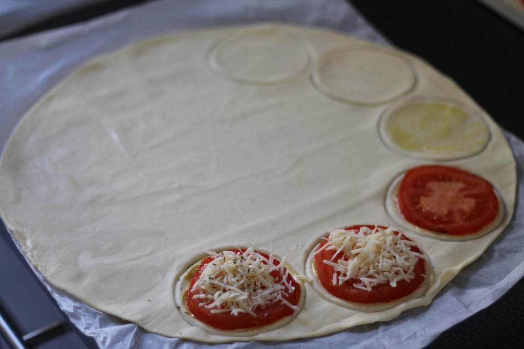 tartelettes à la tomate