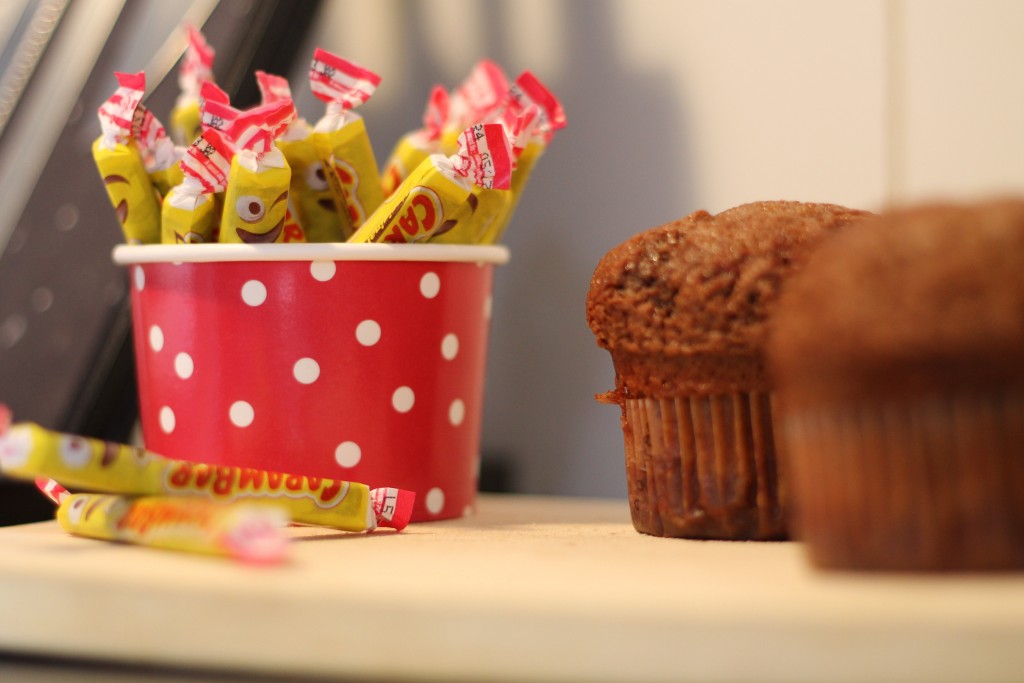 gâteau au chocolat et au carambar