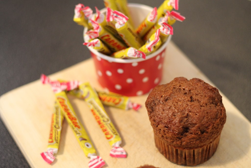 gâteau au chocolat et au carambar