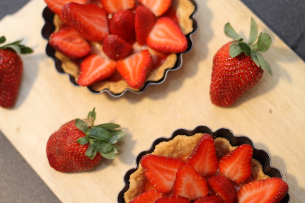 tartelettes aux fraises