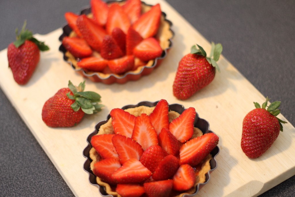 tartelettes aux fraises