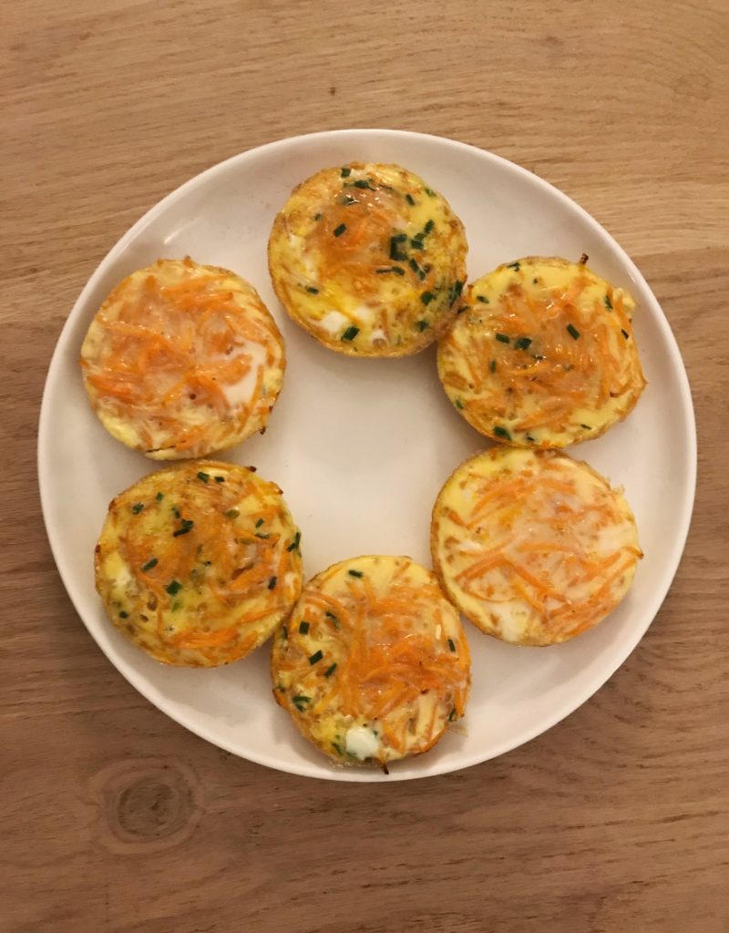 omelette aux carottes