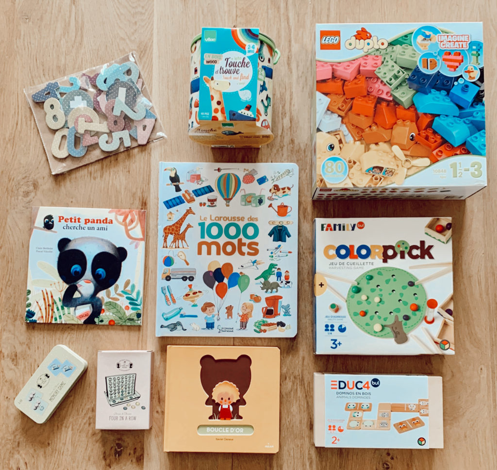 idées de cadeaux pour enfant de 2 à 3 ans