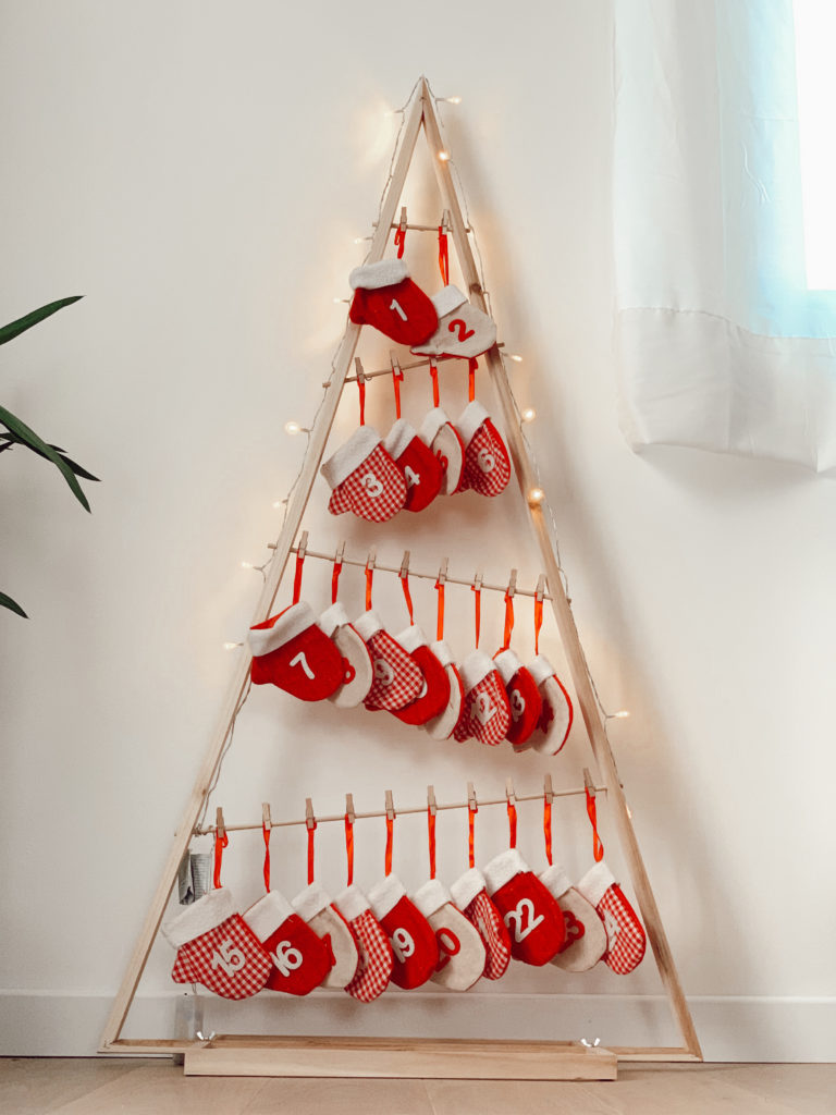 calendrier de l'Avent fait maison